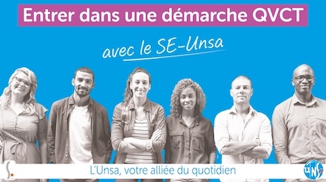 Visuel campagne Entrer dans une démarche QVCT
