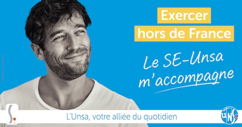 Visuel campagne : Exercer hors de France