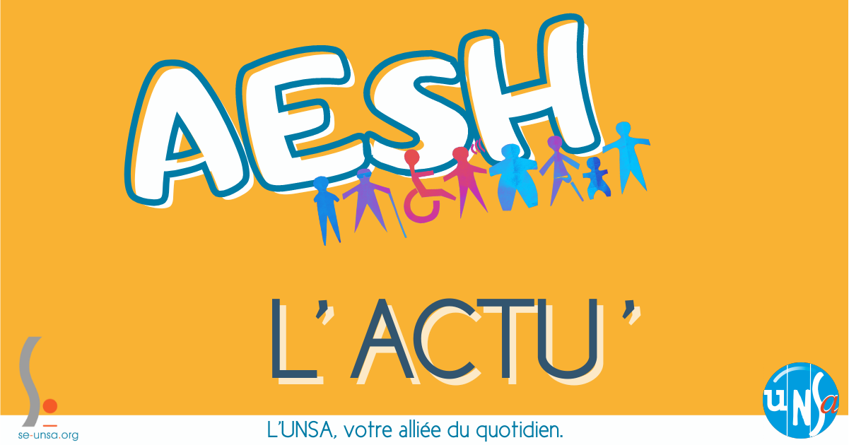 [1D 62] Groupe de travail AESH du 12/09/2025