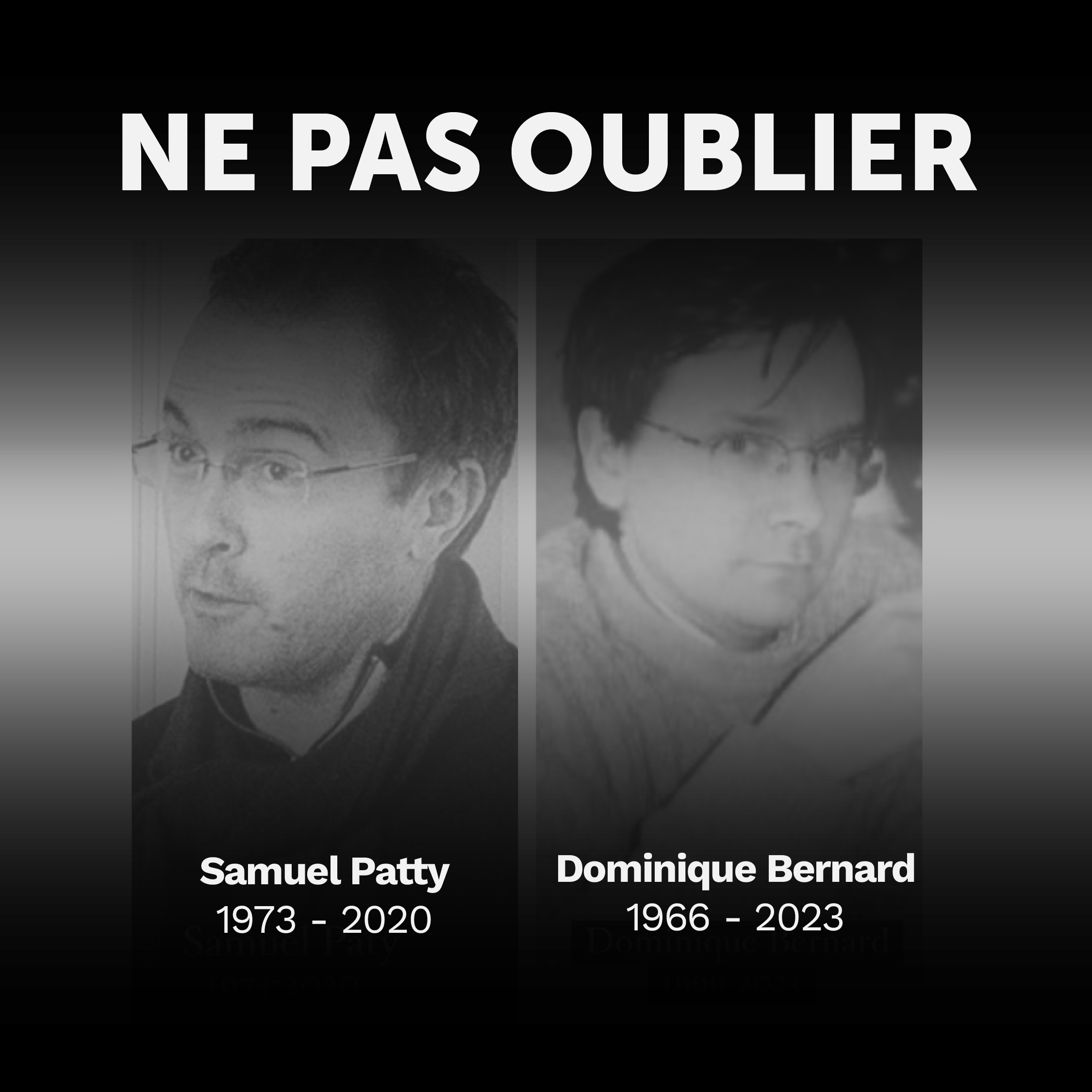 [1D 62] Deux ans après l’assassinat de Dominique Bernard : l’école publique laïque comme rempart contre l’obscurantisme