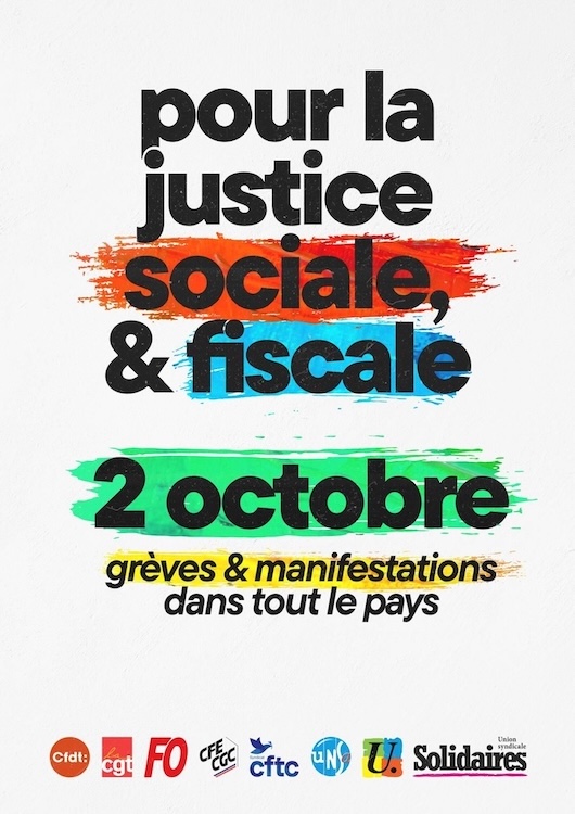 2 octobre : on se mobilise pour changer de cap !
