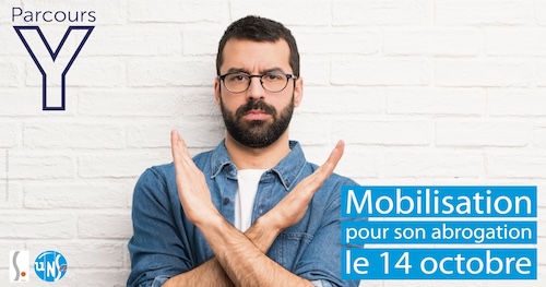Visuel mobilisation PLP contre parcours Y_14102025