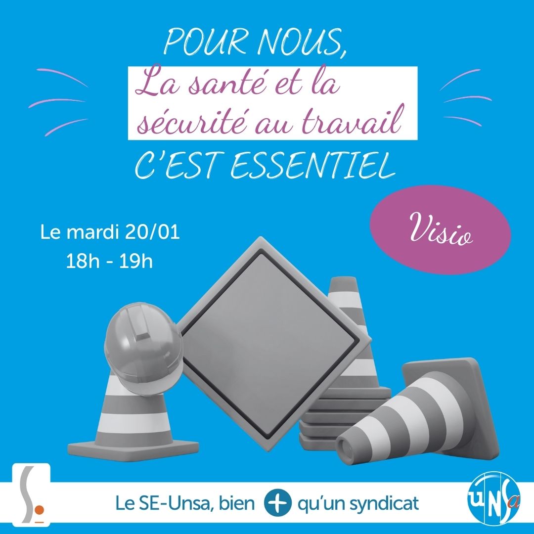Visio « Santé et sécurité au travail »