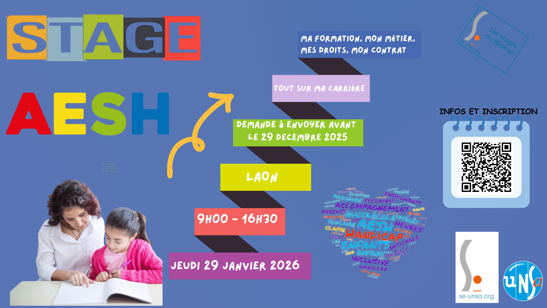 STAGE AESH le 29 janvier à LAON