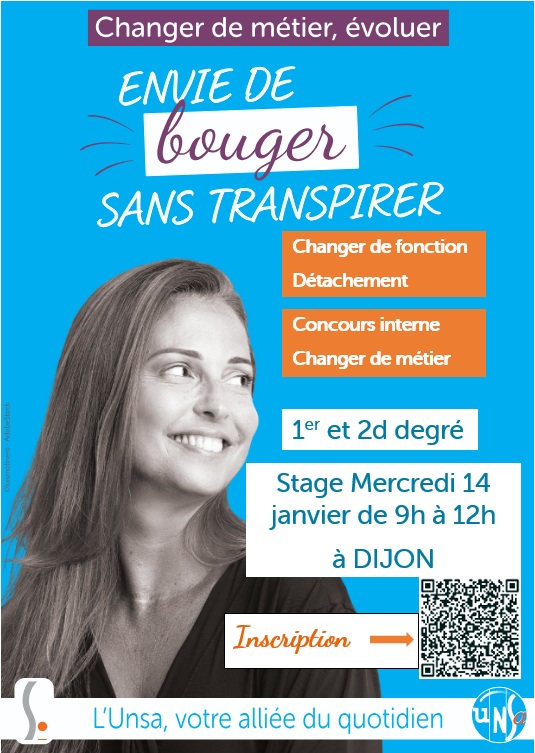 Stage « Mobilité professionnelle » pour les enseignants des 1er et 2nd degrés, CPE, psy-EN.