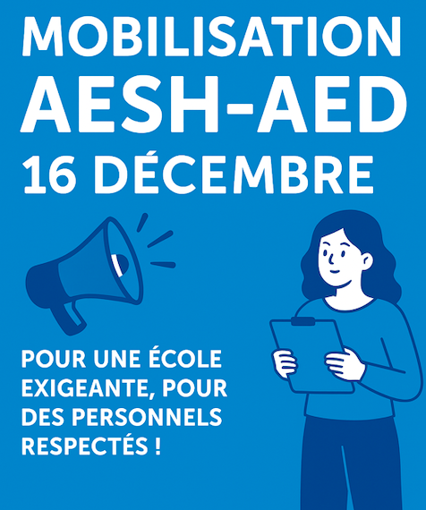 AESH et AED – Des personnels précarisés, sacrifiés et invisibilisés !