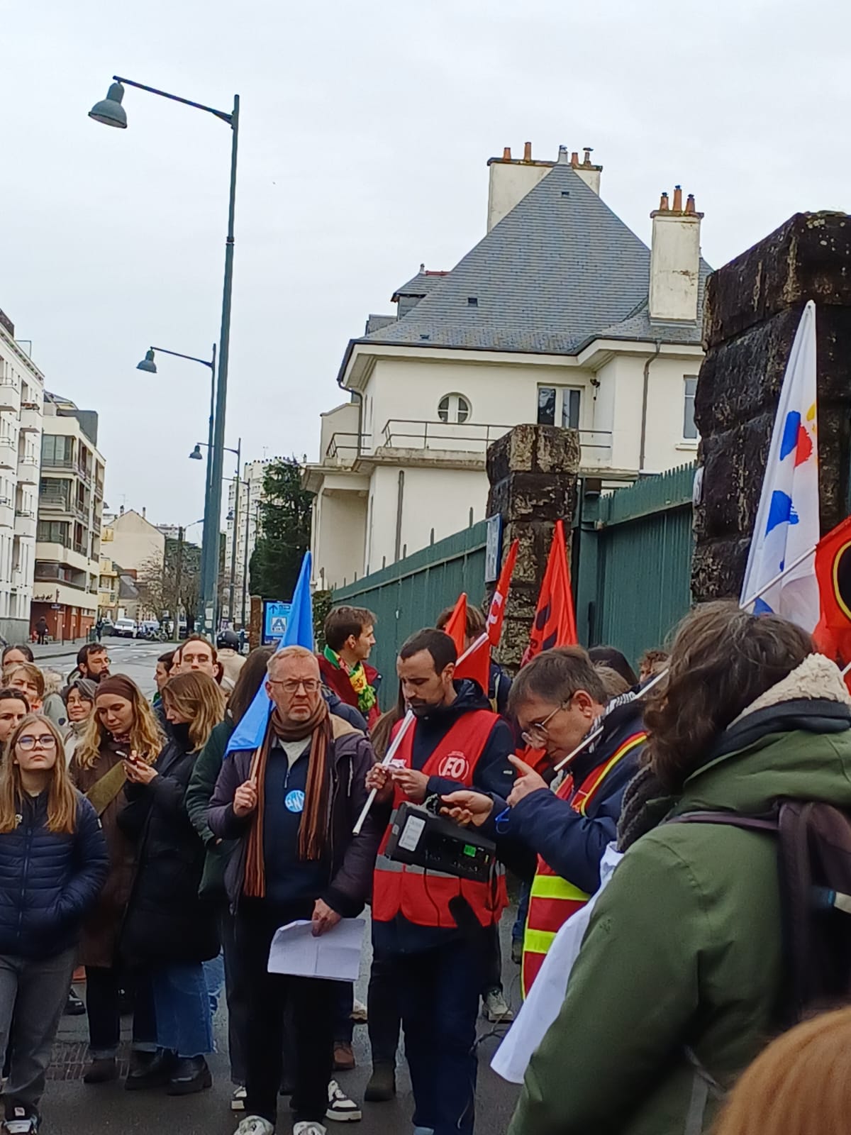 Rassemblement rectorat