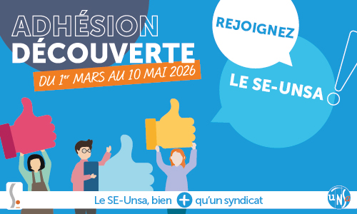 Rejoignez le SE-Unsa