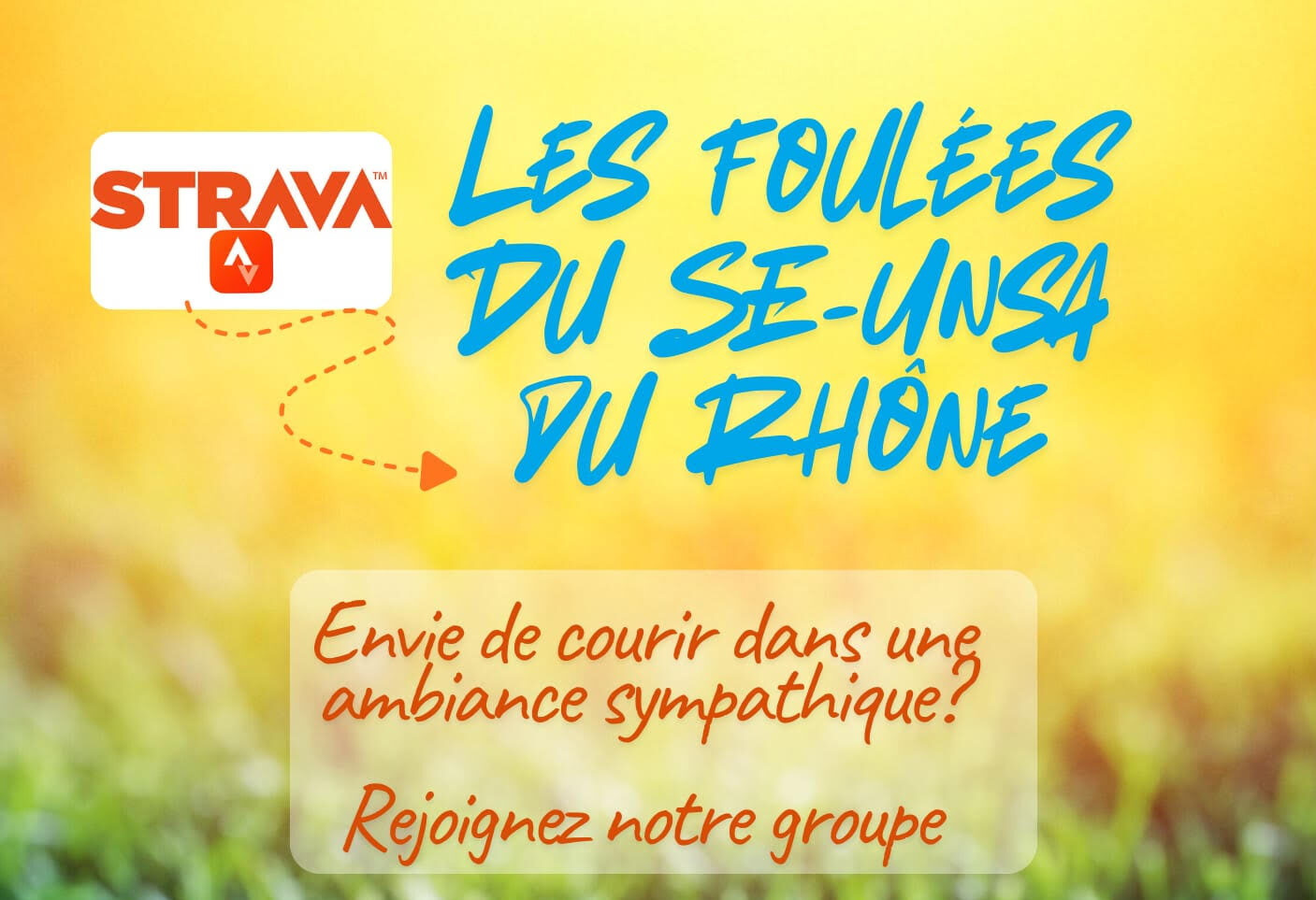 🏃‍♀️🏃‍♂️ Première sortie du collectif « Les Foulées du SE-Unsa du Rhône » – Ouvert à toutes et tous !