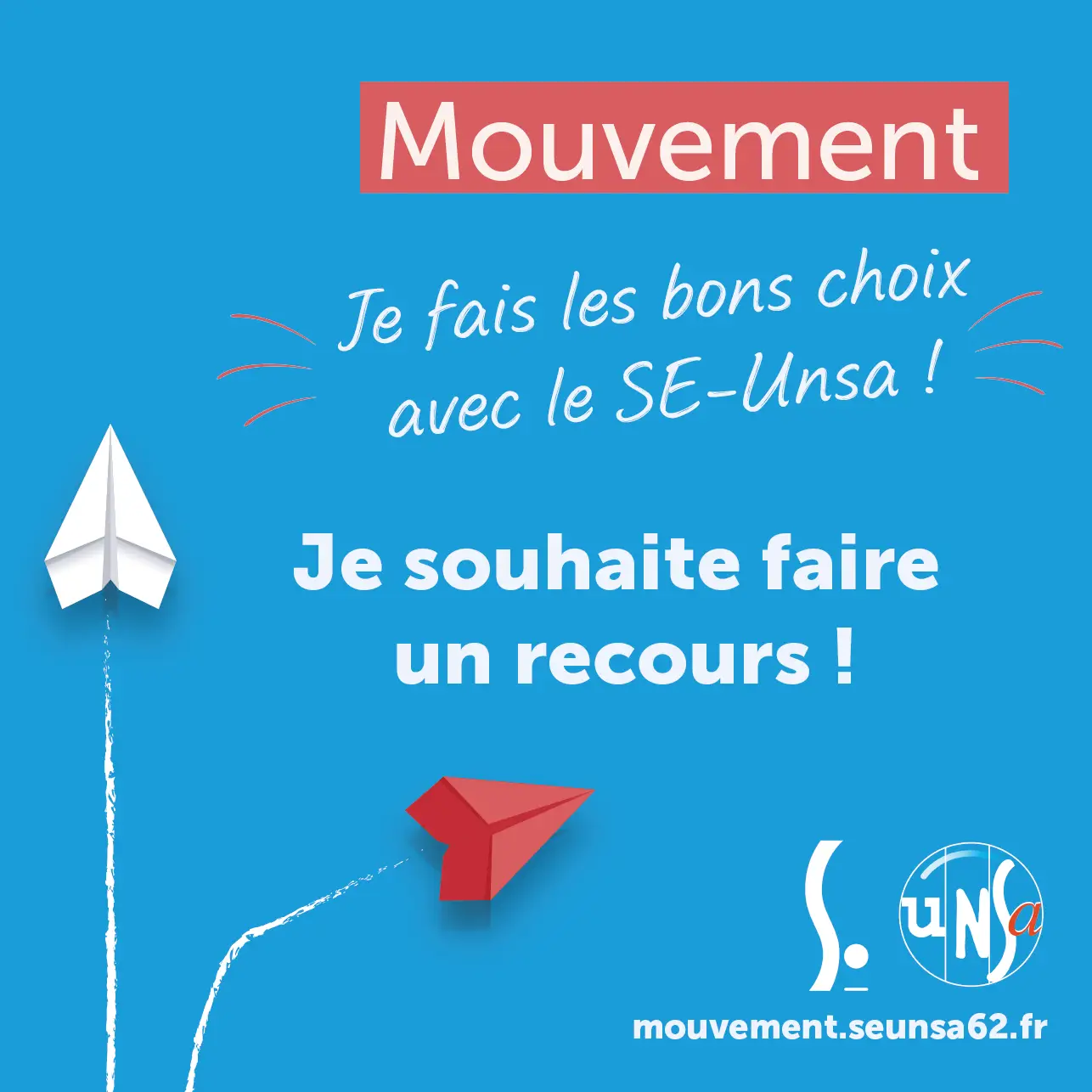 visuel faire un recours Mouvement