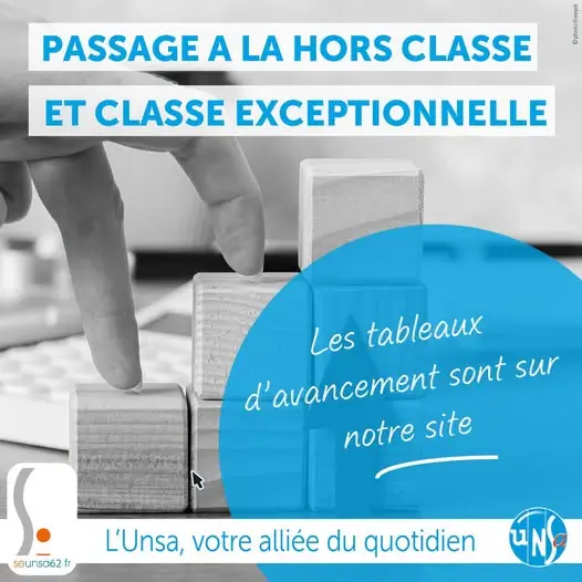 affiche avancement 1er degré HC et CE 2026