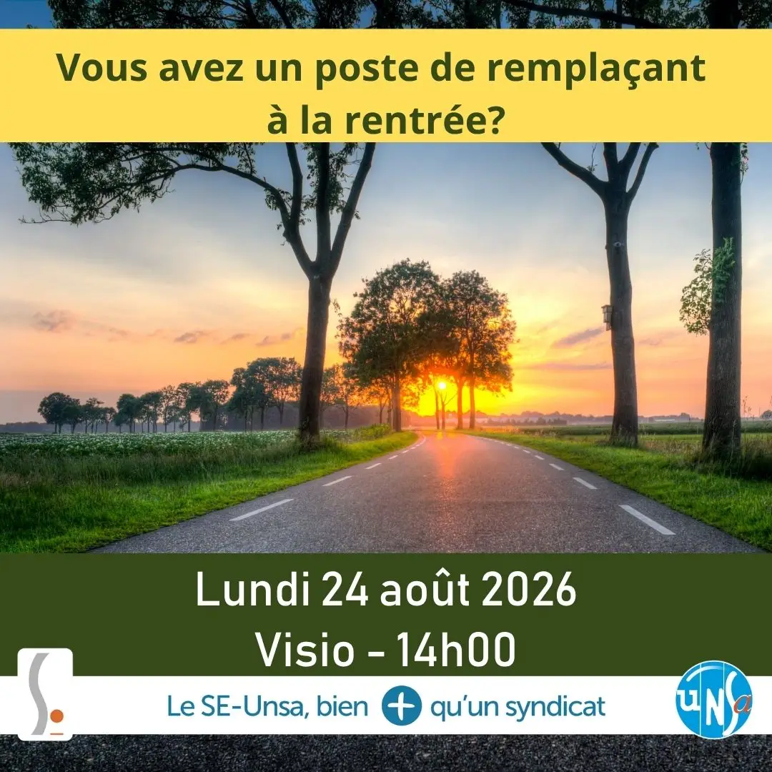 [Visio PE] Ma rentrée de remplaçant