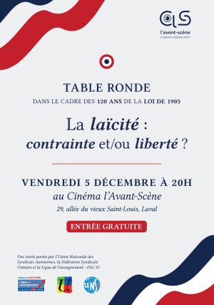 Table ronde Laicité 1