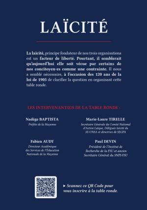 Table ronde Laicité 2