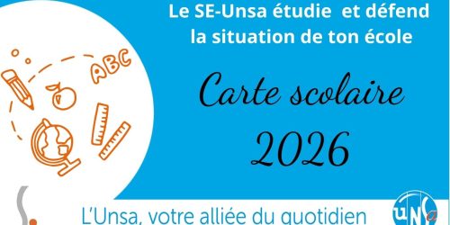 carte scolaire 2026