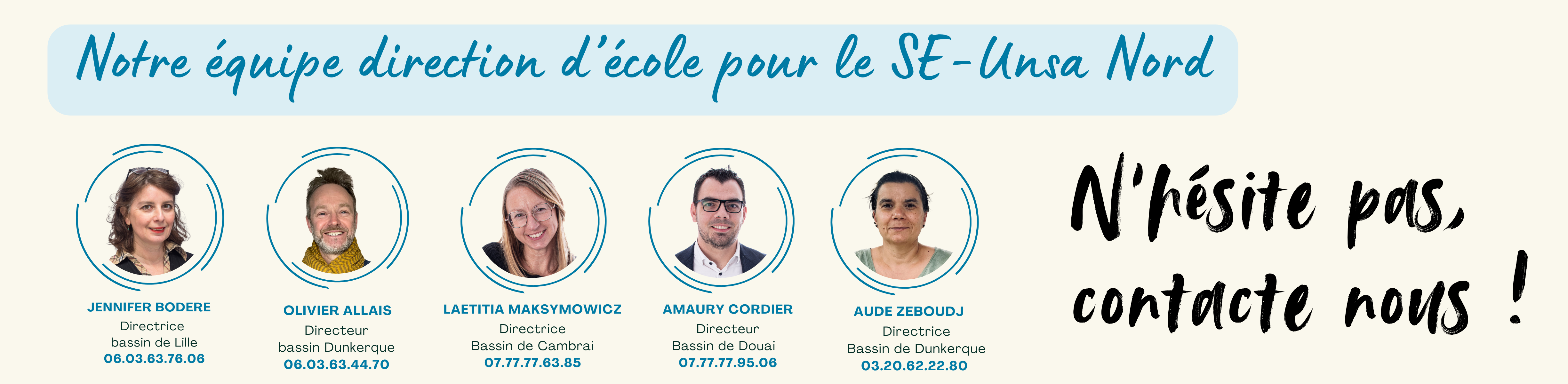 équipe direction